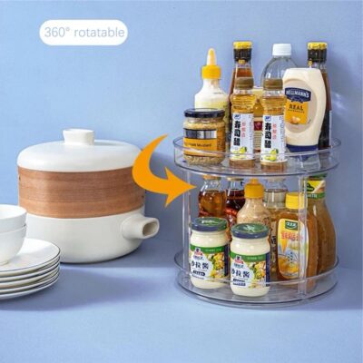 Acrylic Rotating Double Rack - Image 3