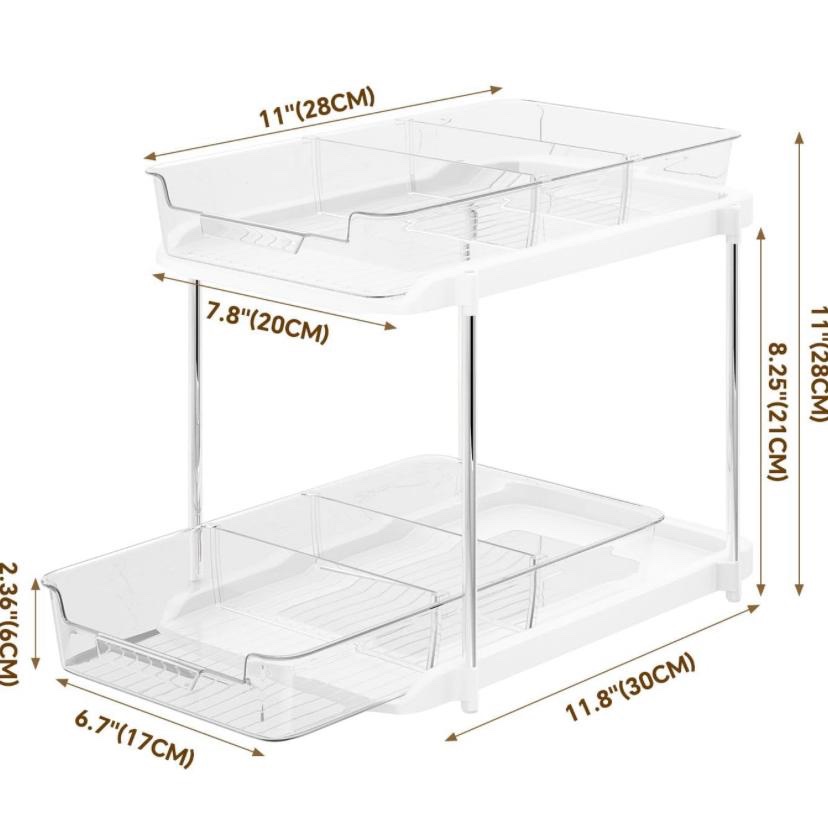 Double divided Layered Storage Rack - Image 6