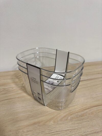 Acrylic Clear Oval Bins Packs - Image 7