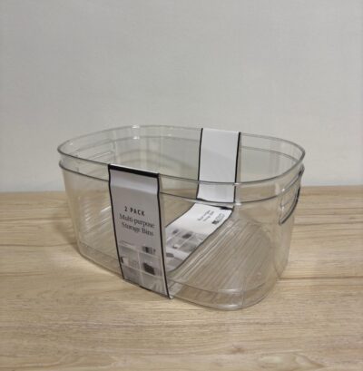 Acrylic Clear Oval Bins Packs - Image 8