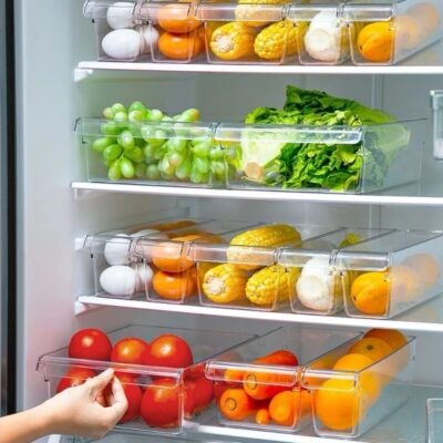 Acrylic Fridge Open Organizer