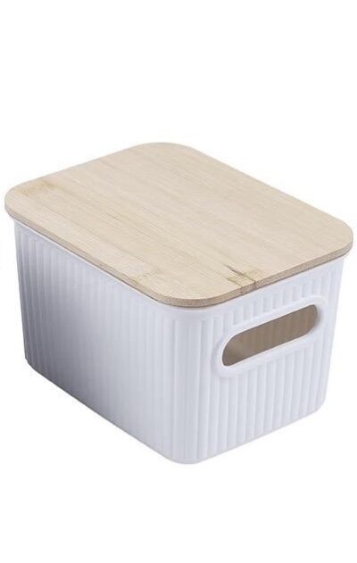 Storage Box with Bambo Lid - Image 5