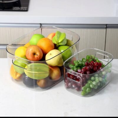 Acrylic Clear Oval Bins Packs - Image 2