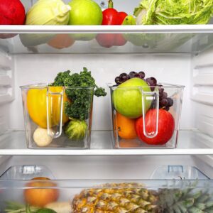 Fridge Acrylic Container with Pull out Handle