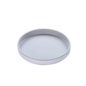 Round Rotating Organizing Dish -Grey - Large