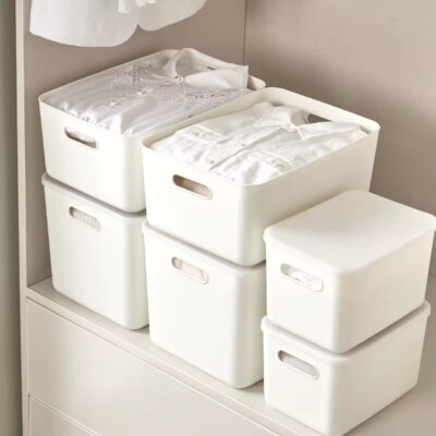 Japanese Essential Storage Box with Lid - Image 4