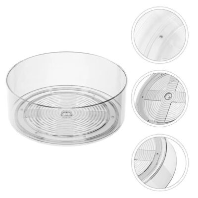 Clear Acrylic Rotating Organizer - Image 5
