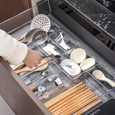 Set of Drawer Organizers -clear - Image 8