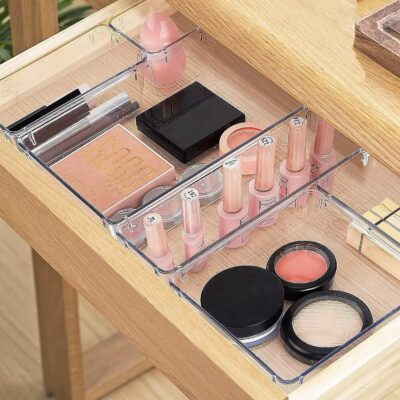Set of Drawer Organizers -clear - Image 3