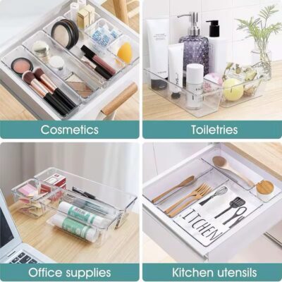Set of Drawer Organizers -clear - Image 6