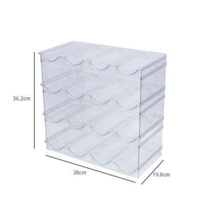 Acrylic Bottles Double Rack Organizer - Image 2