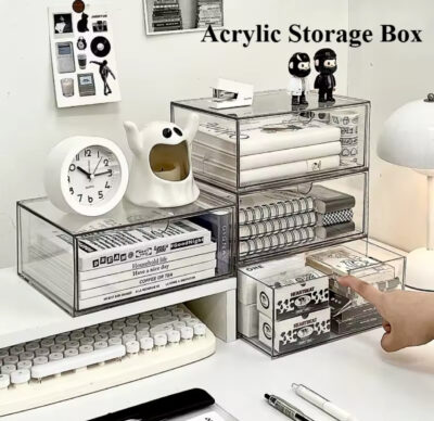 Stackable Drawer- make-up-cosmetics- stationary