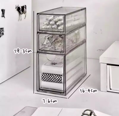 Stackable Drawer- make-up-cosmetics- stationary - Image 17