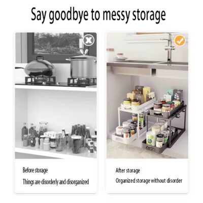 Undersink Storage - 2 Drawer - - Image 2