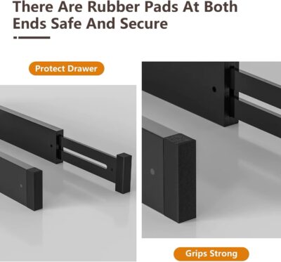 Black Wooden Drawer Separator - Image 3