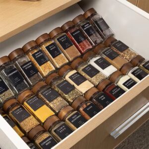 Acacia Spices Shakers Jars - set of 24-