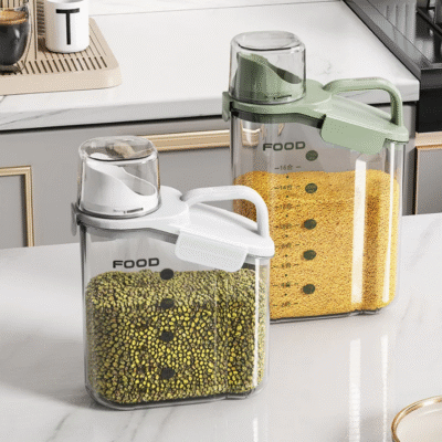 Acrylic Pantry Storage with lid - 1500 ML - Image 3