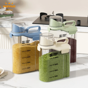 Acrylic Pantry Storage with lid - 1500 ML