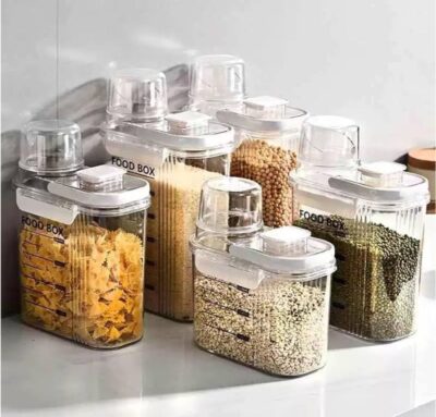 Basic Acrylic Pantry Storage with lid - Image 3