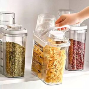 Basic Acrylic Pantry Storage with lid