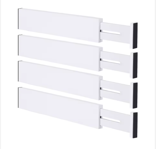 White Wooden Drawer Separator-Long - Image 5