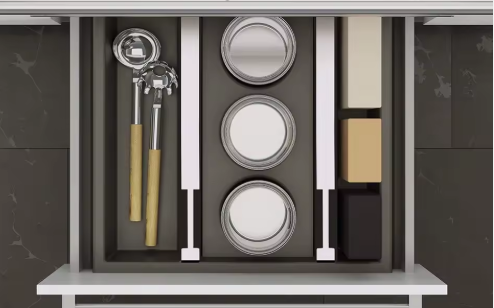 White Wooden Drawer Separator-Long - Image 4