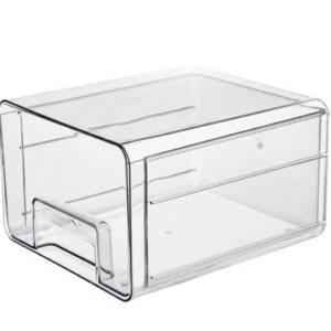 Clear Stackabe Multipurpose Drawer