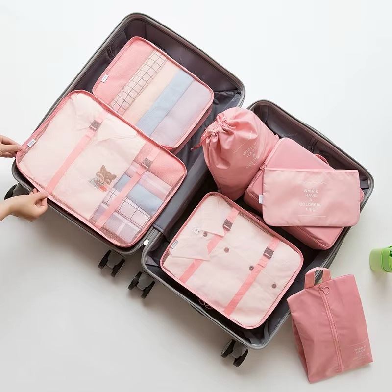 Multifunctional Travel Bags Set of 7 pieces - Image 3