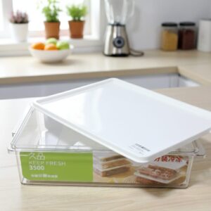 Fridge/Freezer Acrylic Container with Lid / 3.5L